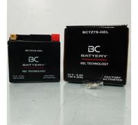 BC BATTERY Batterie de moto avec 12V 6Ah GEL BCTZ7S-GEL moto&scooter, sans entretien scellée préchargée similaire à YTZ7S