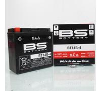 Batterie SLA BS Battery pour Deux Roues YT14B-4 / 12V 12.6Ah Neuf