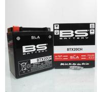 BS battery 300766 btx20ch AGM SLA Moto Batterie Noir