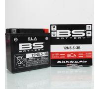 Batterie SLA BS Battery pour Moto Yamaha 250 RDLC 1980 à 1982 12N5.5-3B / 12V