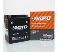 Batterie SLA Kyoto compatible avec Moto Yamaha 125 YBR Custom 2008 à 2009 YTX7L-BS / 12V 6Ah