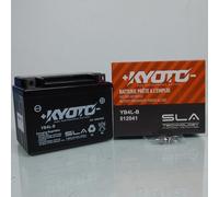 Batterie SLA Kyoto compatible avec Scooter Yamaha 50 Cw Bw-S (12P) 2002 à 2018 YB4L-B SLA / 12V 4Ah