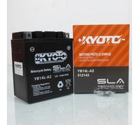 Batterie SLA Kyoto pour Moto Moto Guzzi 750 V7 2009 à 2020 YB14L-A2 SLA / 12V
