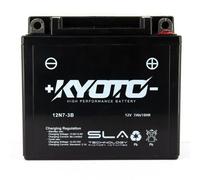Batterie Sla Kyoto Pour Moto Yamaha 125 Sr Se 1982 À 2002 12n7-3b 12v 7ah Neuf