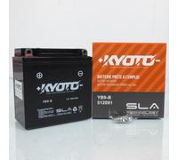 Batterie Sla Kyoto Pour Pour Scooter Piaggio 125 Vespa Lx 4t 2005 À 2008 Y9b-B / 12v 9ah Neuf