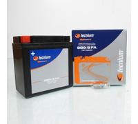 Batterie Sla Tecnium Pour Scooter Aprilia 50 Sr R Factory Ie E Carburatore 2010 Neuf