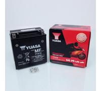 Batterie Sla Yuasa Pour Scooter Piaggio 500 Mp3 Lt Business Sport Abs 2011 À 2013 Ytx16-Bs / Ytx16 / 12v 14.7ah Neuf