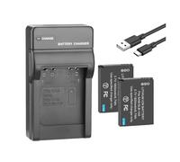 Batterie SLB-10A SLB 10A, Compatible avec Samsung, | Caméra WB750 WB800F WB850F WB1100F WB2100 ES55 ES60 EX2F(2BatteryWithCharger)