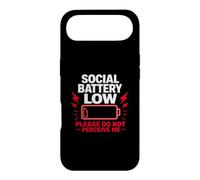 Batterie Sociale Faible, Veuillez ne Pas me percevoir, Cadeau Coque pour iPhone Air