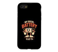 Batterie Sociale My Social Battery 1 Pourcent Coque pour iPhone SE (2020) / 7/8