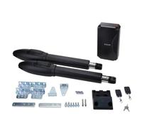Batterie solaire Double bras opérateur de porte électrique ouvre-porte pivotant caméra IP télécommande manoir ferme extérieur Résidentiel, Commercial(KIT H)