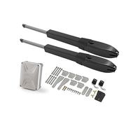 Batterie solaire Double bras opérateur de porte électrique ouvre-porte pivotant caméra IP télécommande manoir ferme extérieur Résidentiel, Commercial(KIT A)