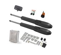 Batterie solaire Double bras opérateur de porte électrique ouvre-porte pivotant caméra IP télécommande manoir ferme extérieur Résidentiel, Commercial(KIT C)