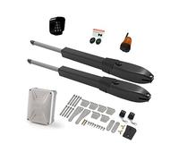 Batterie solaire Double bras opérateur de porte électrique ouvre-porte pivotant caméra IP télécommande manoir ferme extérieur Résidentiel, Commercial(KIT G)