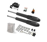 Batterie solaire Double bras opérateur de porte électrique ouvre-porte pivotant caméra IP télécommande manoir ferme extérieur Résidentiel, Commercial(KIT J)