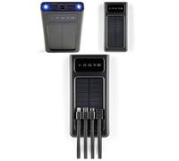 Batterie SOLAIRE externe Chargeur 4 en 1 pour Smartphone 10000mah - Powerbank