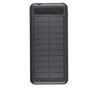Batterie solaire portable 10000mAh avec câble multiports