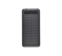 Batterie solaire portable 10000MAH avec câble multiports - -