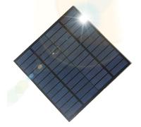 Batterie solaire pour caméra de sécurité - Batterie de panneau solaire 20 W 12 V 20 W 12 V pour rideaux lumineux et caméras (Type-C 145 x 145 mm) | Convient pour une installation extérieure, l'éclaira