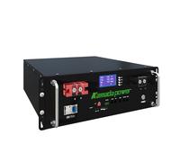 Batterie solaire PV de stockage 5KWh, 10 kWh, 48V / 51,2V 200Ah LiFePO4 Lithium.