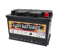 Batterie Start Stop AGM 12V 70AH 760A | Easy Batteries