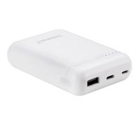 Intenso XS10000 Lithium Polymère (LiPo) 10000 mAh Blanc, Powerbank