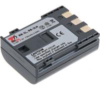 Batterie T6 Power Canon NB-2L, NB-2LH, BP-2LH, 750mAh, 5,5Wh, gris