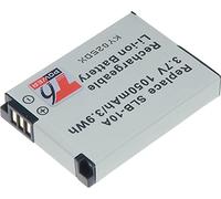Batterie T6 Power pour Samsung SLB-10A, 1050mAh, 3,9Wh, noir
