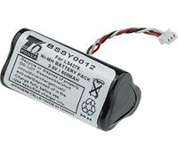 Batterie T6 Power pour scanner de codes-barres Zebra, numéro de pièce BTRY-LS42RAA0E-01, Ni-MH, 3,6 V, 600 mAh (2,16 Wh), noir