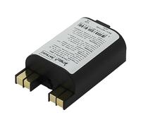 Batterie tampon LiMnO2 2x 3V 2400mAh remplace Daitem RXU02X, BATXU02