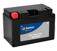 Batterie Tecnium sans entretien activé usine - BT12A