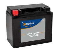 TECNIUM Batterie BTX12 sans entretien, activée en usine