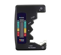 Batterie Testeur Vérificateur C AA AAA D N 9V 1.5V Piles Bouton Clair Bar Graphique LCD Afficher Poche Taille