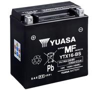 Batterie TRIUMPH Tiger/800-XC 2011 2012 2013 2014 YUASA YTX16-BS 12V Activée