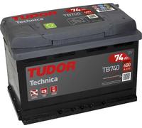 Batterie Tudor Technica 74Ah/680A (TB740)