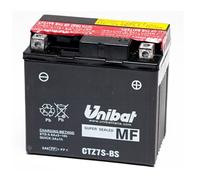 Samauto S.p.a Batterie Unibat CTZ7S-BS / YTZ7S-BS 12 V 6 Ah Honda CRF 150F 150 Giù-14