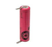 Batterie UR14500AC 3,7 V 740 mAh compatible avec les brosses à dents électriques Oral-B Pro 2 Type 3766, 3758, 3759, 3794 iO4, iO5, iO6, iO7, iO9, iO8, iO10(Solder leg battery,1pcs)