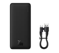 Baseus Airpow Powerbank, 10.000mAh, USB + USB-C, 20W, Noir