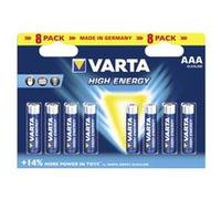 Varta Piles LONGLIFE POWER LR03/AAA 8 pièces