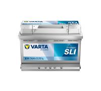 Varta Batterie de voiture E11 12V 74AH 680A (+ droite)
