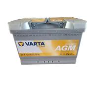 Batterie VARTA E39 AGM Start-Stop Plus 70AH 760A Pos. A Dx Nouvelle Génération