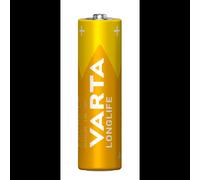 Batterie Varta Longlife AA alcaline 1.5V usage unique 50.5mm hauteur 14.5mm diamètre 23.2g