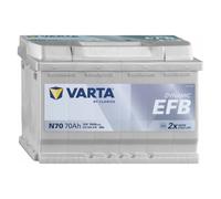 Batterie Varta N70 EFB 70Ah Start&Stop 760A 12V 570500076