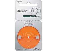 Power one - Pile auditive rechargeable 13A power one 1.2V 25mAh
