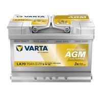 Batterie VARTA Professional AGM Dual Purpose LA105-12V 105Ah 950A - 840105095 - Pour camping-cars, caravanes et bateaux à forte demande énergétique.