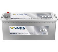 Batterie VARTA Professional Dual Purpose EFB LED 190 12V 190AH 1050 A