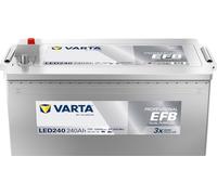 VARTA BATTERIE DÉCHARGE LENTE VARTA LED240 12V 240AH EFB 4016987164457