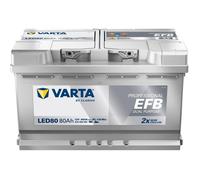 Batterie VARTA Professional Dual Purpose EFB LED 70 12V 70AH 760 AMPS 278x175x190 + Droite