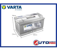 Batterie VARTA Professional Duel Purpose EFB LED95 95Ah 850A