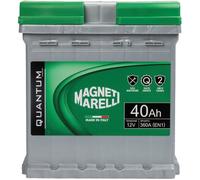 Batterie Vehicule Quantum Energy Batterie de Voiture Magneti Marelli 40 Ah 12 V 330 A En1 pour Boîtier L0